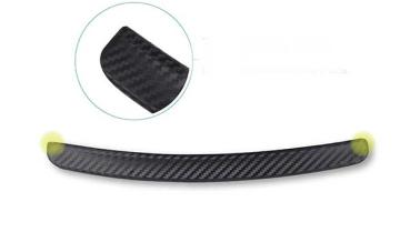 1 Satz (2 Stück) Carbon Designe Universelle Radlaufverbreiterungen / Schmutzfänger - Elastisch