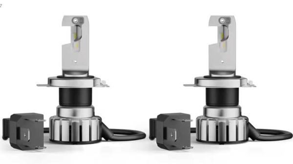 1 Satz OSRAM H4 LED NIGHT BREAKER SMART +330% mit Zulassung 64193DWNBSM (6000K kalt weißes Licht)