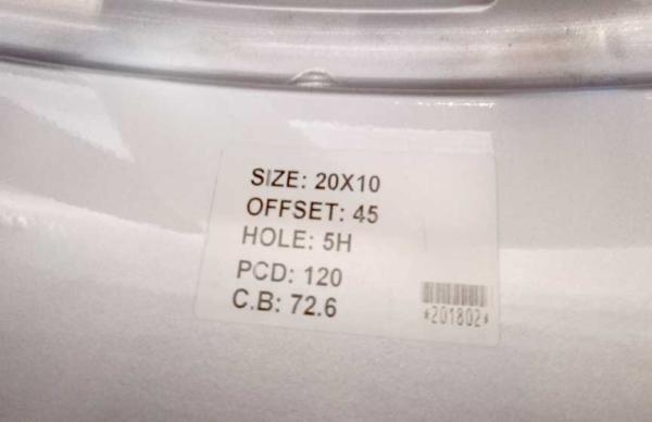 1 Stück ADVANCE AV2.1 in 10x20 ET45 LK 5x120 **NEU**