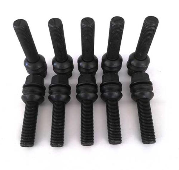 1 Satz SCC Spurverbreiterung inkl. Radschrauben 15mm pro Rad in Schwarz