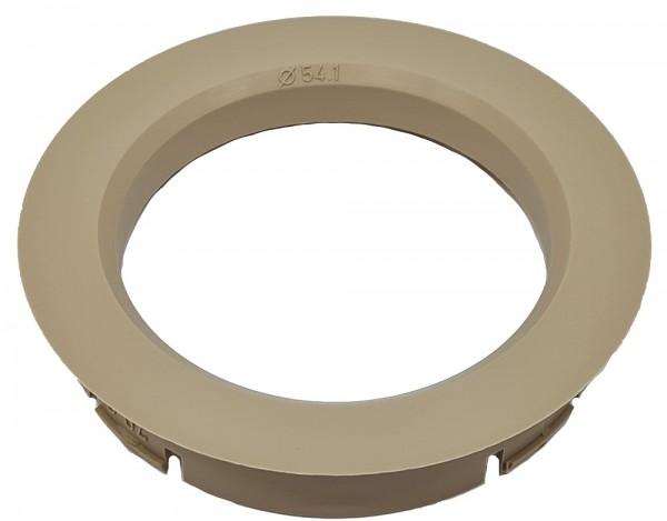 1 Stück Zentrierring - Außendurchmesser: 70,0 mm - Innendurchmesser: 54,1 mm - Farbe: Beige
