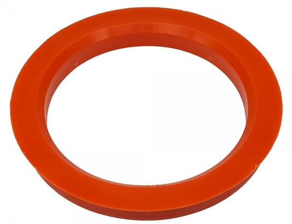1 Stück Zentrierring - Außendurchmesser: 110,0 mm - Innendurchmesser: 87,1 mm - Farbe: Rot