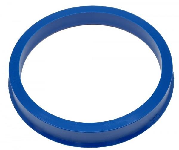 1 Stück Zentrierring - Außendurchmesser: 89,1 mm - Innendurchmesser: 78,1 mm - Farbe: Blau