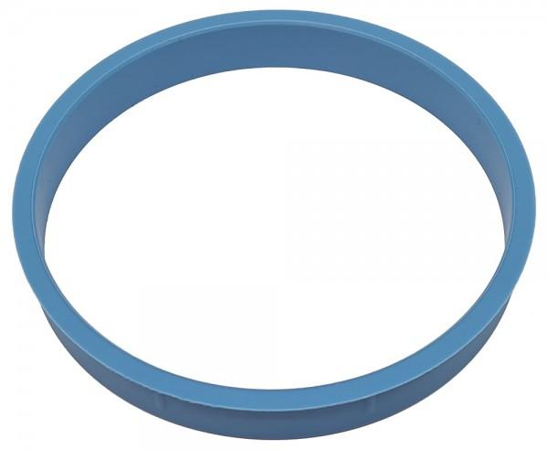 1 Stück Zentrierring - Außendurchmesser: 89,1 mm - Innendurchmesser: 84,1 mm - Farbe: Hellblau