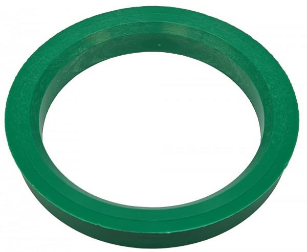 1 Stück Zentrierring - Außendurchmesser: 89,1 mm - Innendurchmesser: 71,6 mm - Farbe: Hellgrün