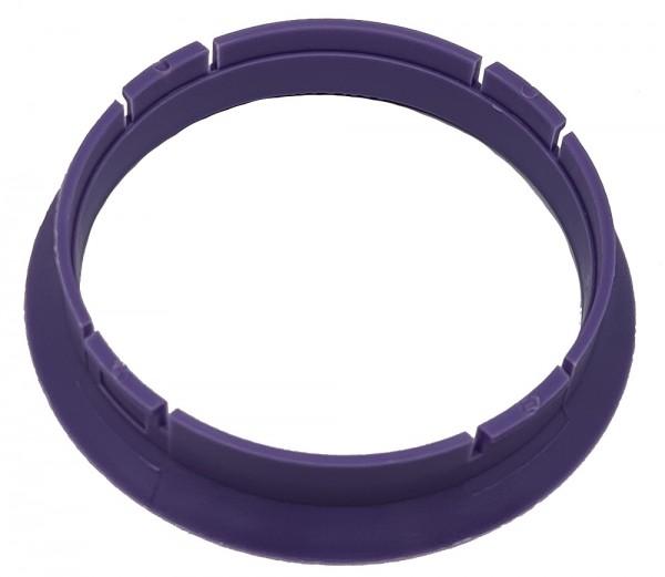 1 Stück Zentrierring - Außendurchmesser: 64,0 mm - Innendurchmesser: 60,1 mm - Farbe: Lila