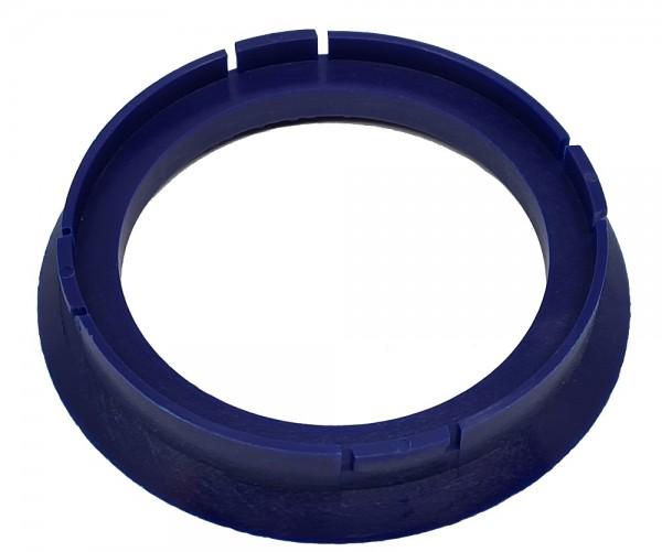 1 Stück Zentrierring - Außendurchmesser: 72,5 mm - Innendurchmesser: 58,1 mm - Farbe: Violett