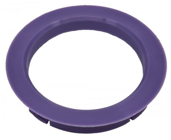1 Stück Zentrierring - Außendurchmesser: 72,5 mm - Innendurchmesser: 60,1 mm - Farbe: Lila