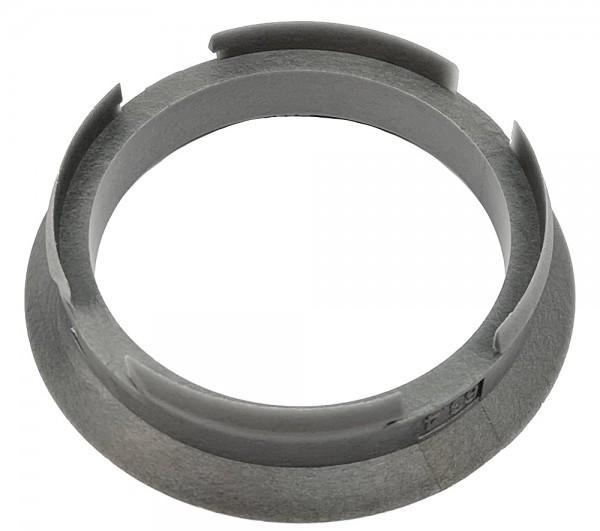 1 Stück Zentrierring - Außendurchmesser: 63,4 mm - Innendurchmesser: 54,1 mm - Farbe: Silber