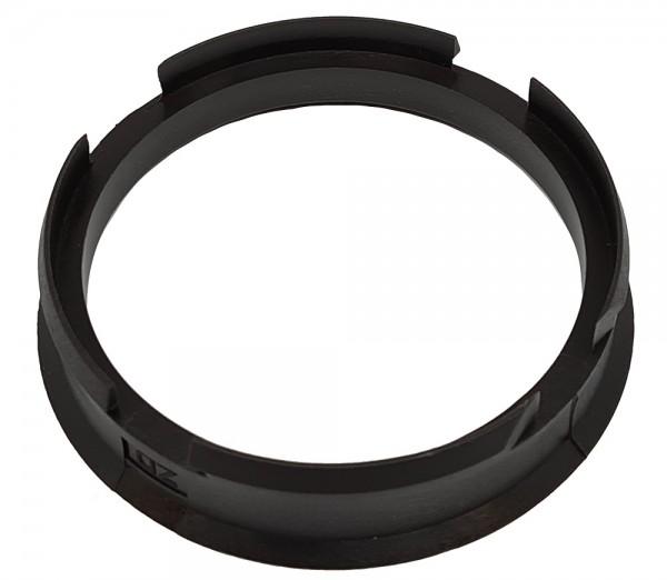 1 Stück Zentrierring - Außendurchmesser: 72,6 mm - Innendurchmesser: 63,4 mm - Farbe: Dunkelbrau