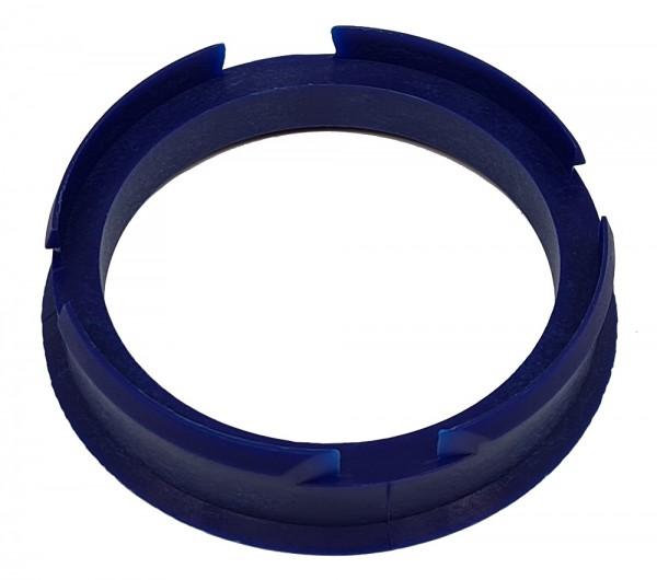 1 Stück Zentrierring - Außendurchmesser: 72,6 mm - Innendurchmesser: 60,1 mm - Farbe: Dunkelblau