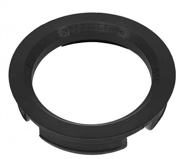 1 Stück Zentrierring - Außendurchmesser: 72,6 mm - Innendurchmesser: 56,6 mm - Farbe: Anthrazit