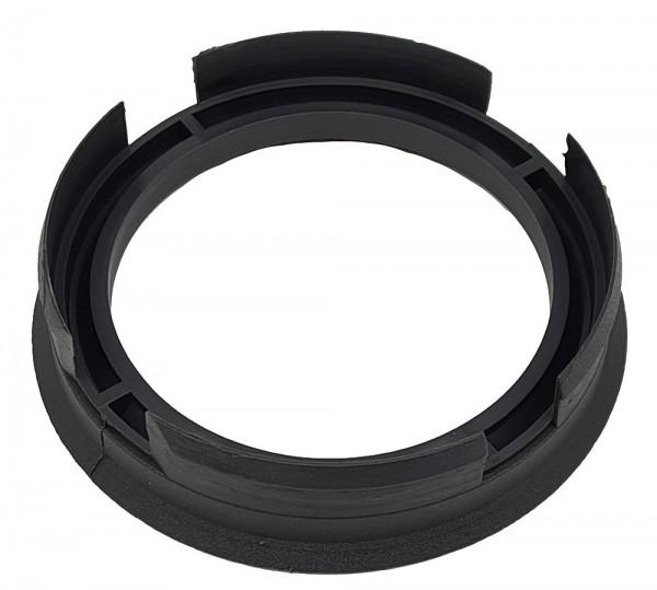 1 Stück Zentrierring - Außendurchmesser: 72,6 mm - Innendurchmesser: 56,6 mm - Farbe: Anthrazit