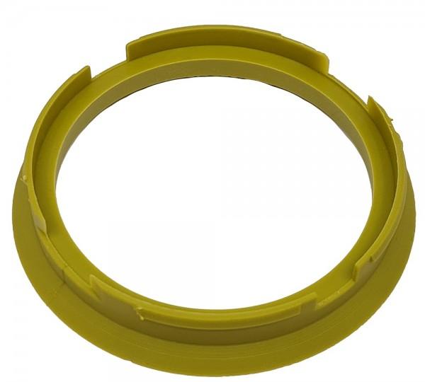 1 Stück Zentrierring - Außendurchmesser: 76,9 mm - Innendurchmesser: 66,5 mm - Farbe: Senffarben