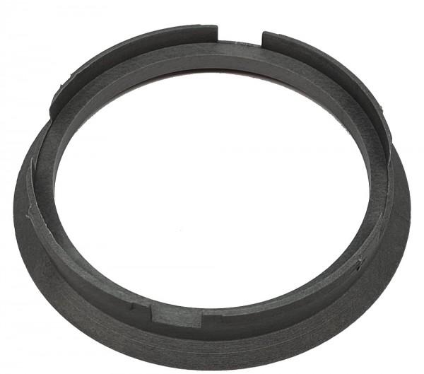 1 Stück Zentrierring - Außendurchmesser: 76,9 mm - Innendurchmesser: 67,1 mm - Farbe: Silber