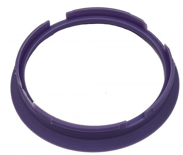 1 Stück Zentrierring - Außendurchmesser: 76,9 mm - Innendurchmesser: 70,1 mm - Farbe: Lila