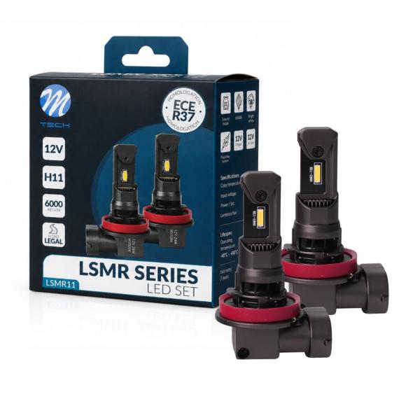 1 SET (2 Stück) LED H11 M-TECH UNECE R37