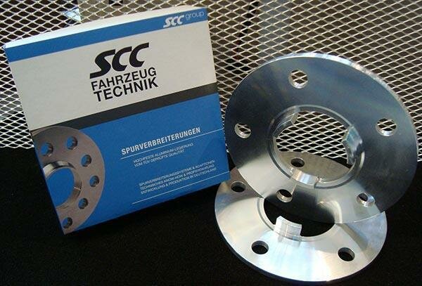 1 Paar SCC Spurverbreiterung/Distanzscheiben 4mm pro Rad für